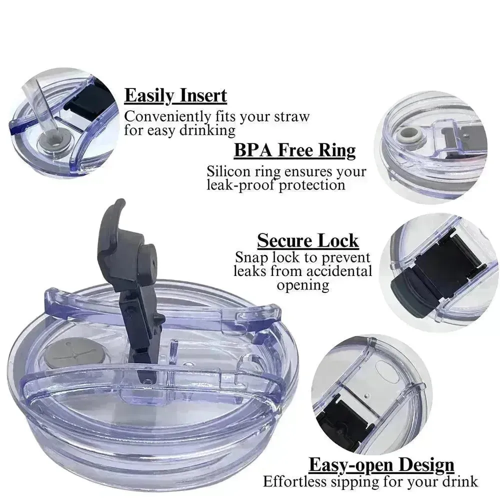 Leakproof Replacement Lid For Stanley 40 oz Tumbler