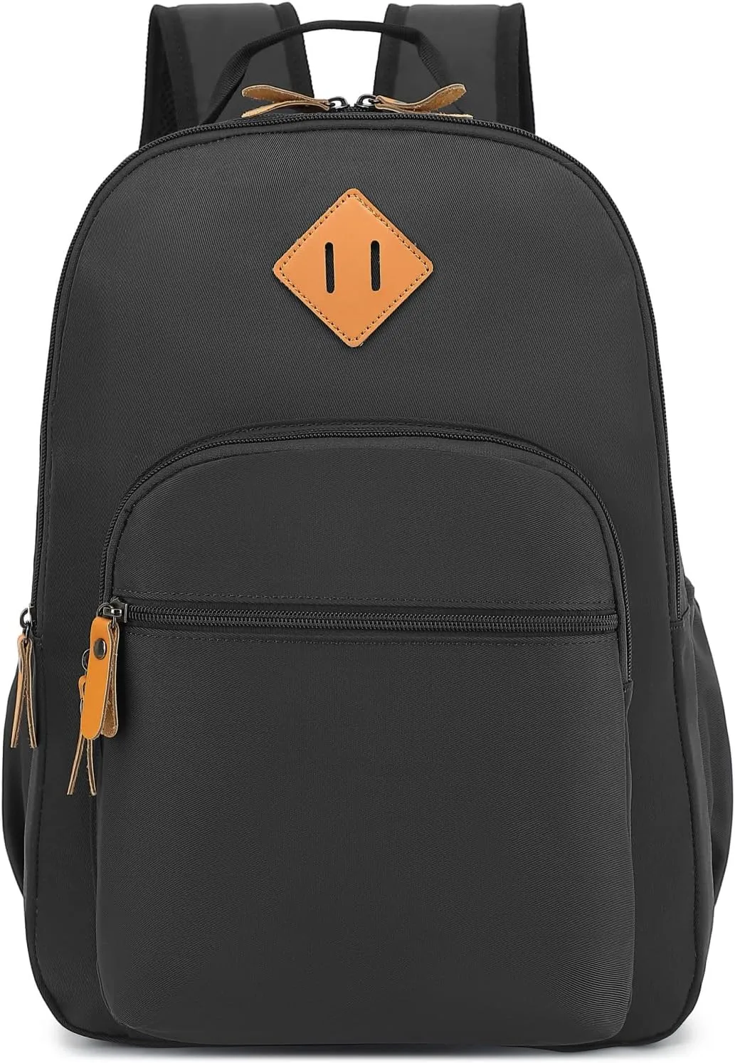 Leaper Travel Backpack for Women Laptop Backpack for Men Water-resistant School Backpack for Girls Kids Boys Back Pack Casual Daypack Satchel Black