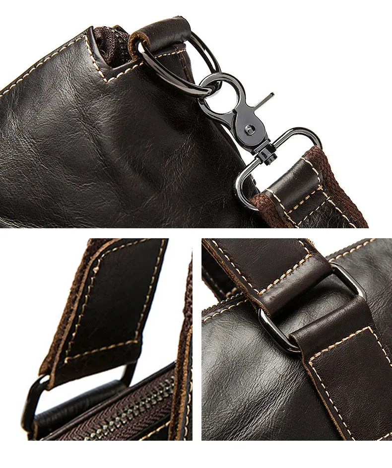 Leather Doctors Briefcase Handbag Shoulder Bag
