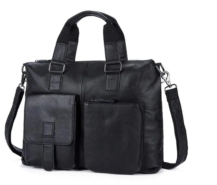 Leather Doctors Briefcase Handbag Shoulder Bag