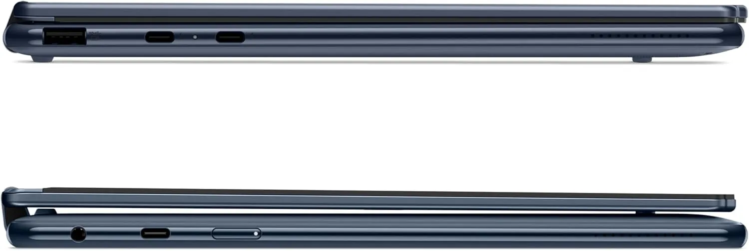 LENOVO Yoga 9i 2-in-1 Copilot  Laptop, Intel Ultra 7-258V, 32 GB LPDDR5x RAM, 2 TB PCIe SSD, 14" 3K (2880x1800) OLED Touchscreen Display, Intel Arc Graphics, Backlit Keyboard, W11 Home, Cosmic Blue