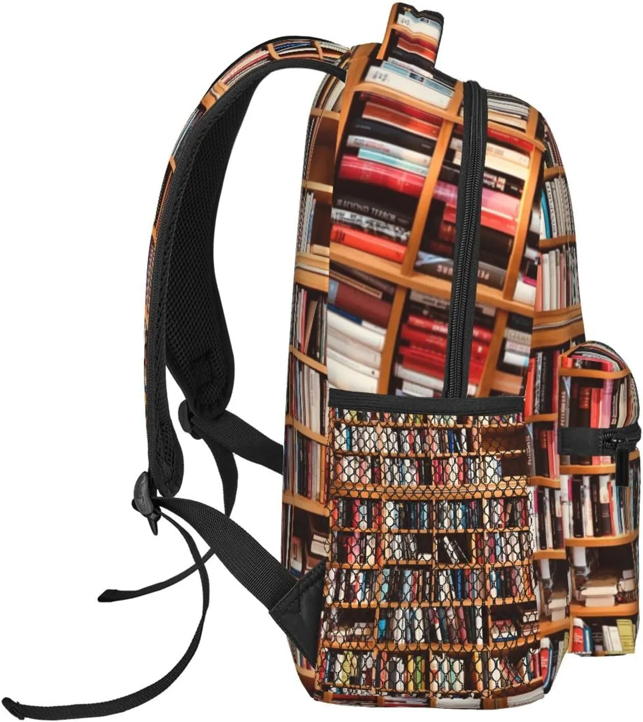 Library Book Backpack,Cute Bookbags Laptop Bag Shoulder Bags Travel Hiking Camping Daypack for Men Women