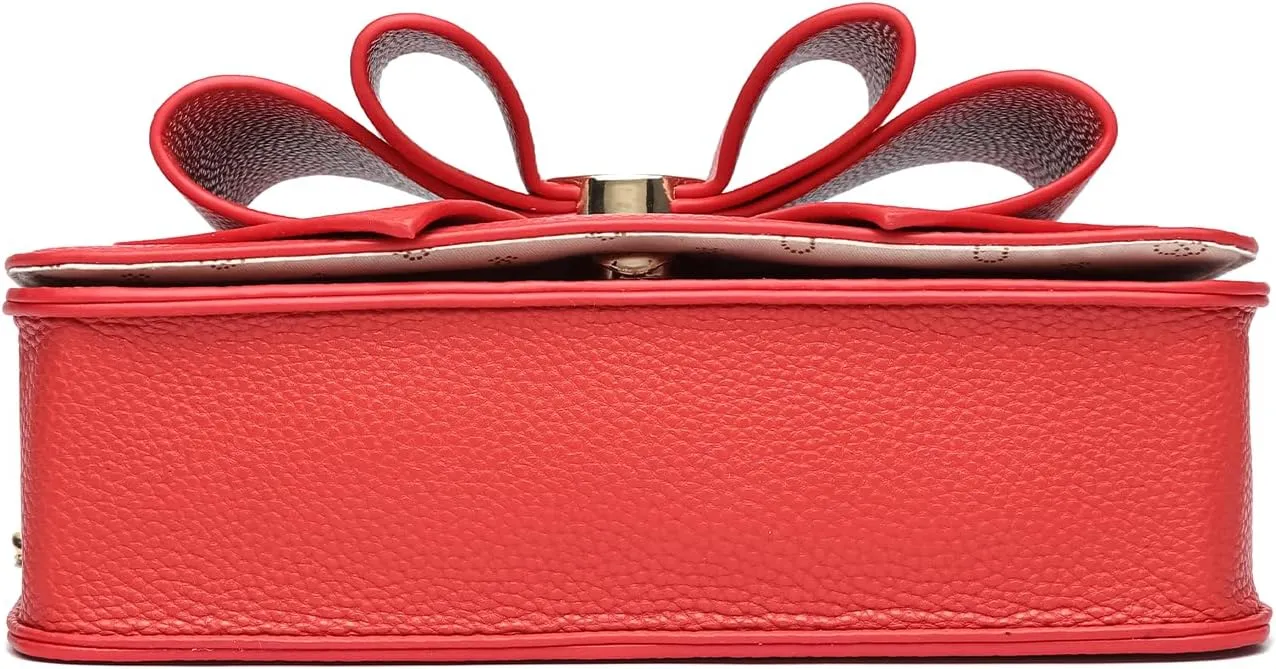 Like Dreams Vegan Leather Tote Bag for Women - Elegant Bowtie Satchel Purse, Stylish Handbag & Purse for Women