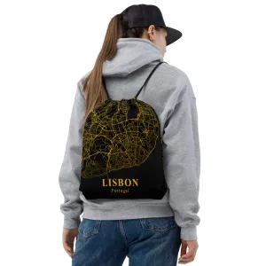 Lisbon, Portugal - Drawstring bag