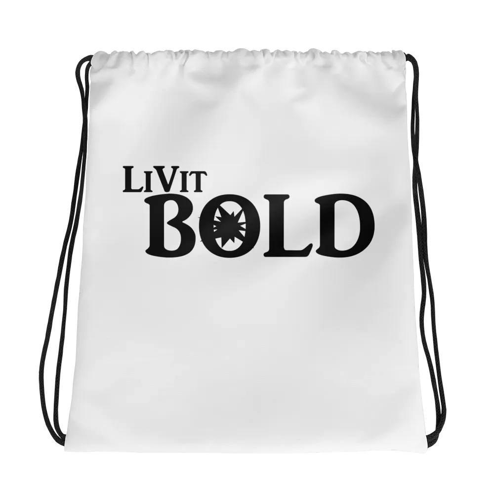 LiVit BOLD Drawstring bag