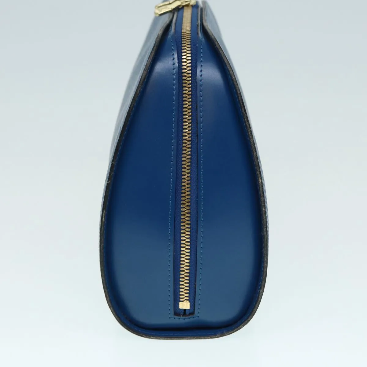 LOUIS VUITTON Epi Dauphine GM Pouch Blue M48435 LV Auth 86993