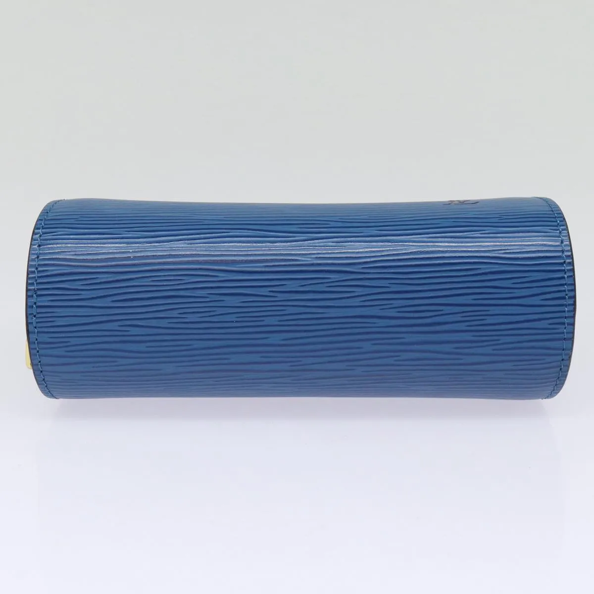 LOUIS VUITTON Epi Dauphine PM Pouch Blue M48445 LV Auth 88777