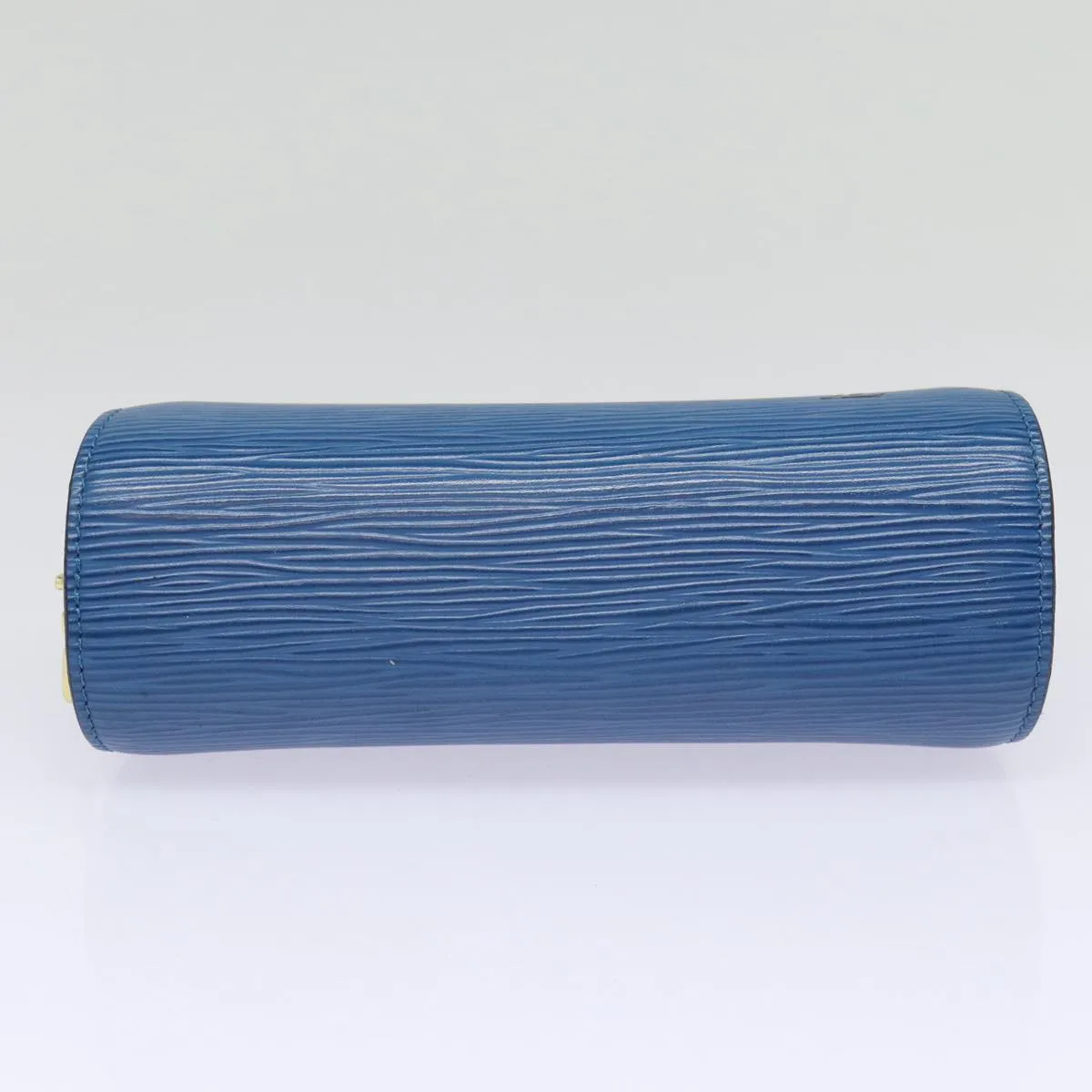 LOUIS VUITTON Epi Dauphine PM Pouch Blue M48445 LV Auth fm3723