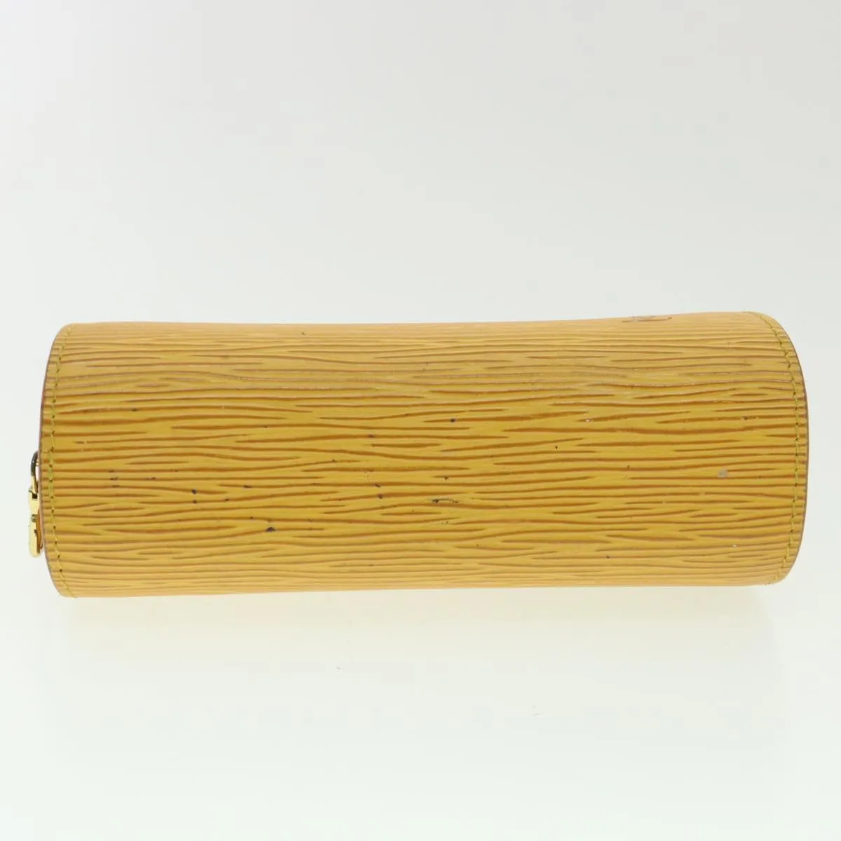 LOUIS VUITTON Epi Dauphine PM Pouch Yellow M48449 LV Auth 33752