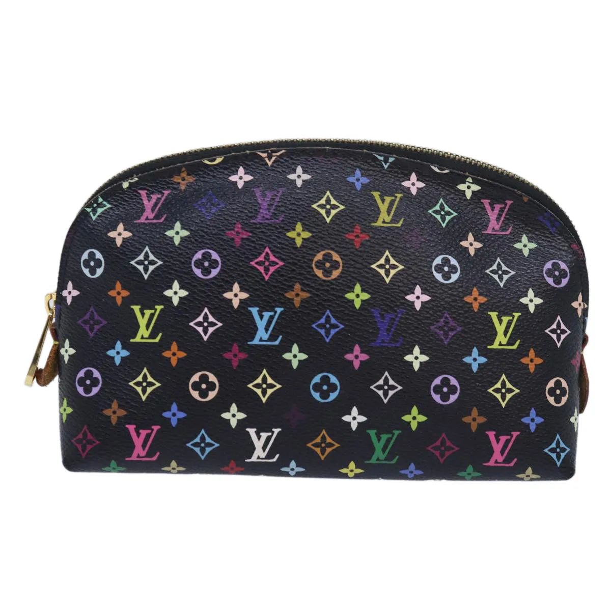 LOUIS VUITTON Monogram Multicolor Pochette Cosmetic Pouch M47355 LV Auth 82594