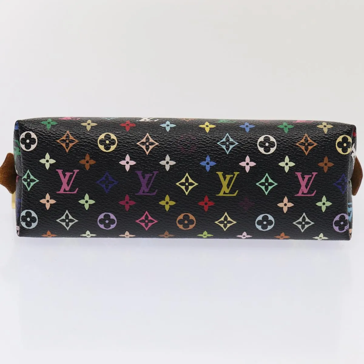 LOUIS VUITTON Monogram Multicolor Pochette Cosmetic Pouch M47355 LV Auth 82594
