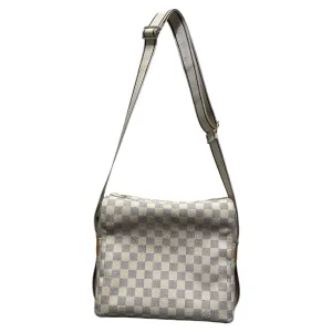 LOUIS VUITTON/Bag/Leather/WHT/Damier azur messenger bag
