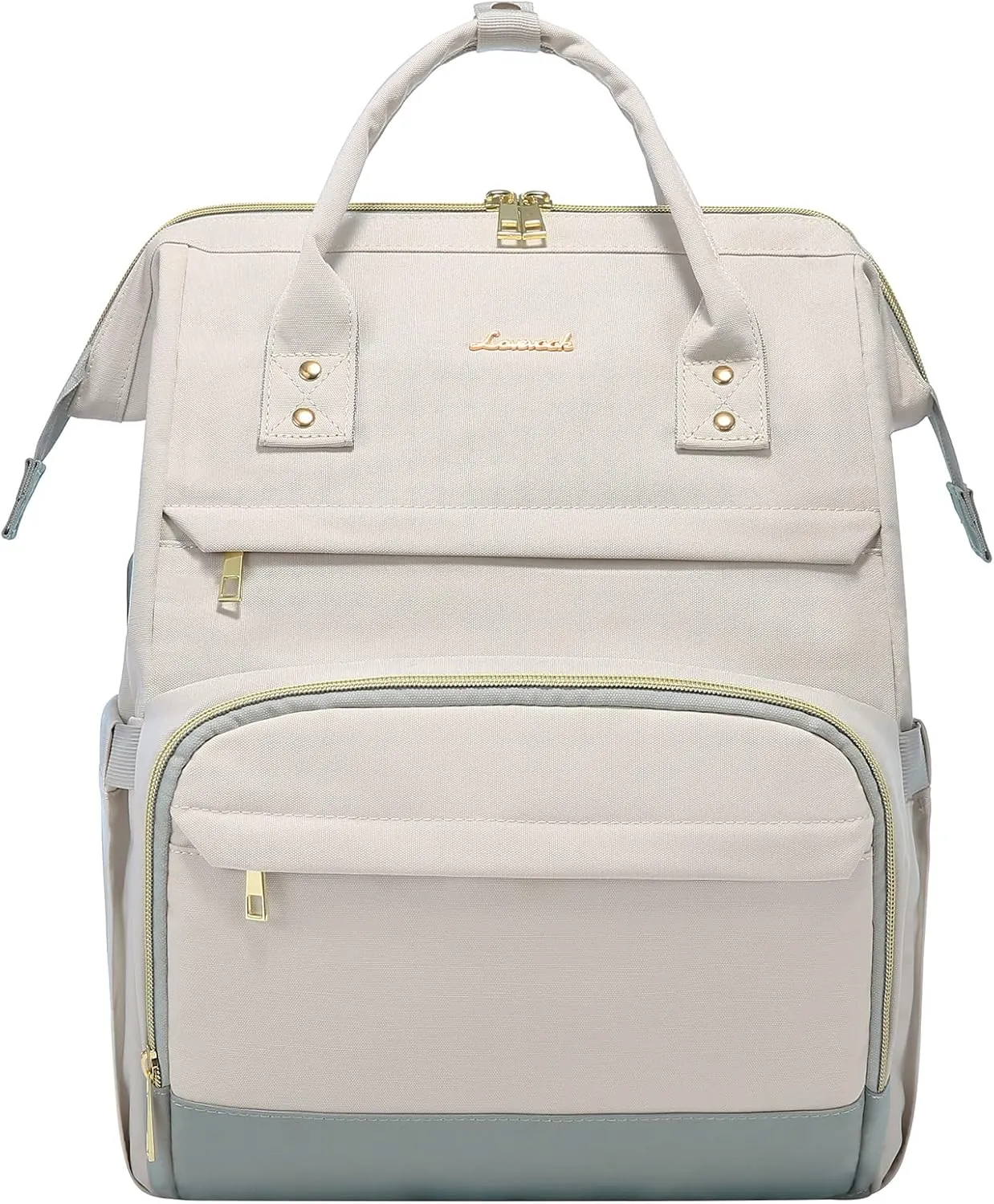 LOVEVOOK Laptop Backpack for Women Large Capacity Work Travel Backpack Purse Airline Approved 15.6-Inch College Nurse Teacher Bag with USB Port