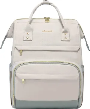 LOVEVOOK Laptop Backpack for Women Large Capacity Work Travel Backpack Purse Airline Approved 15.6-Inch College Nurse Teacher Bag with USB Port