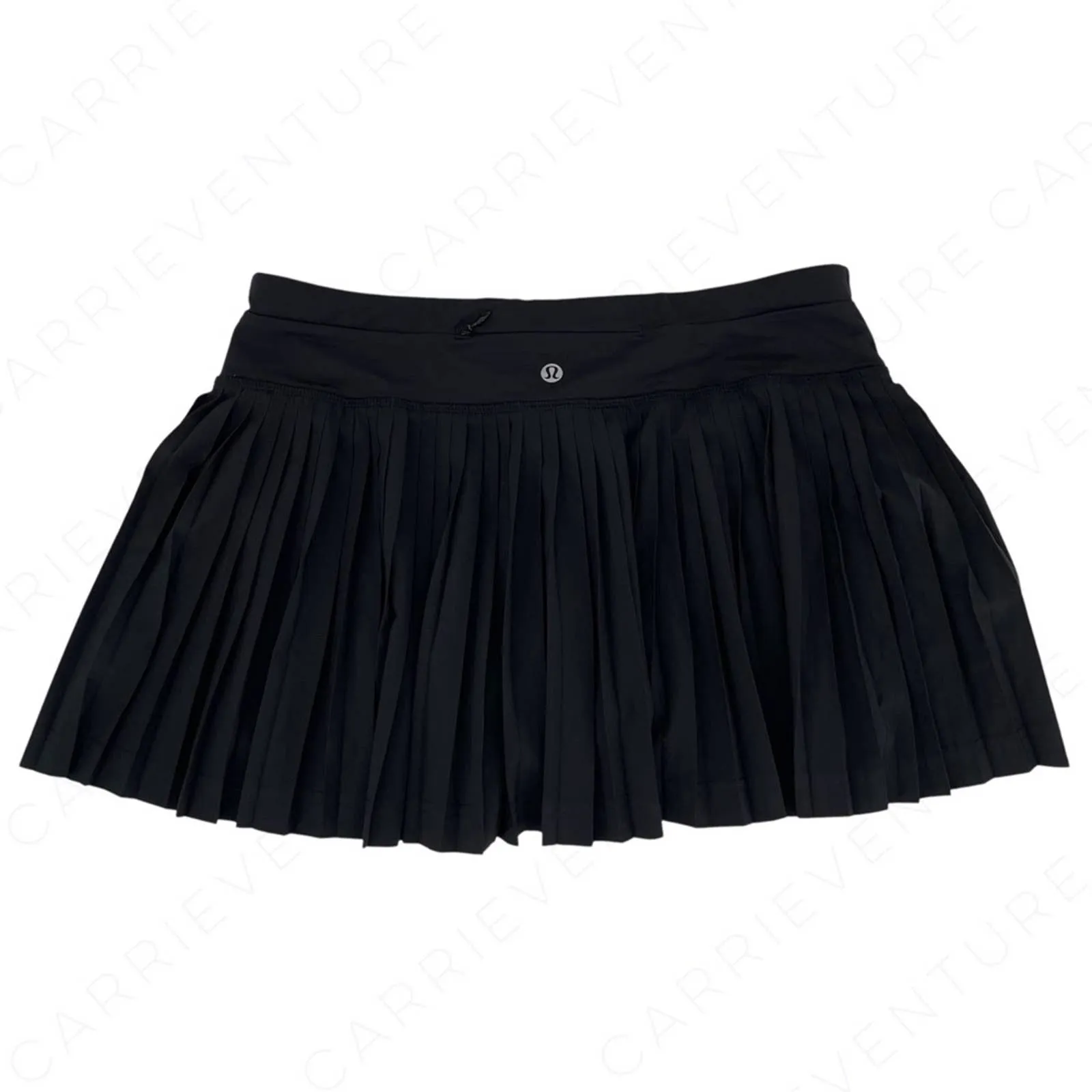 Lululemon Pleat to Street II Black Skirt Skort Golf Tennis Ballerina Twirly Size 6