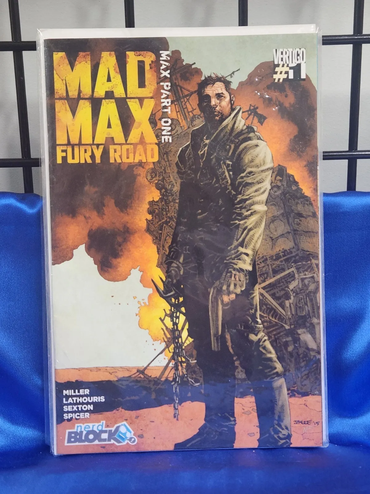 Mad Max Fury Road #1 Nerd Block Variant. We Combine. We Pack Well