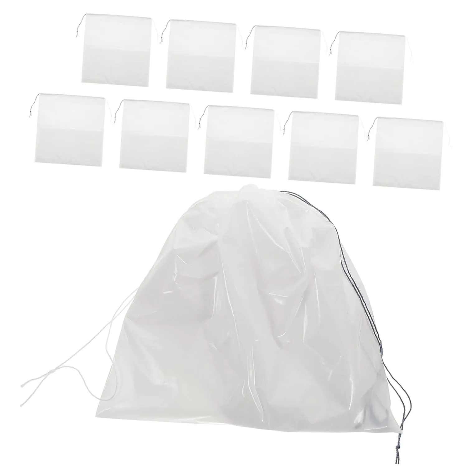 MAGICLULU 10pcs Sealable Travel Vomit Bags for Cars Airplanes and Boats Large Capacity Disposable Puke Bags for Adults Essential for Motion Sickness and Hospital Use