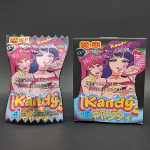 Marshmallow Tootsie Roll Pop 3.5g Mylar Bags   Boxes