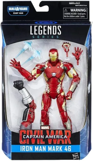 Marvel 6-Inch Legends Series Iron Man Mark 46 Figure