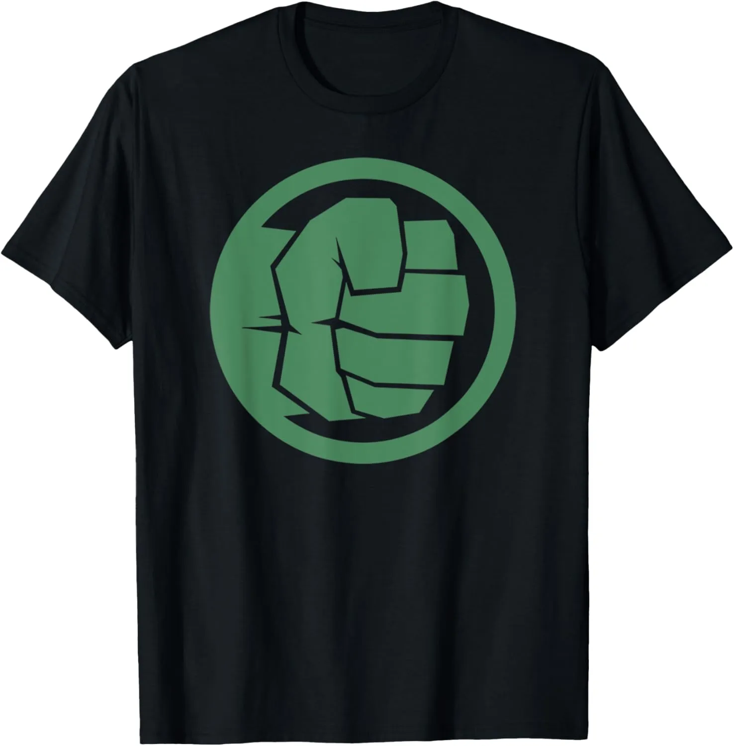 Marvel Comics Retro Green Hulk Smash Avengers Logo T-Shirt