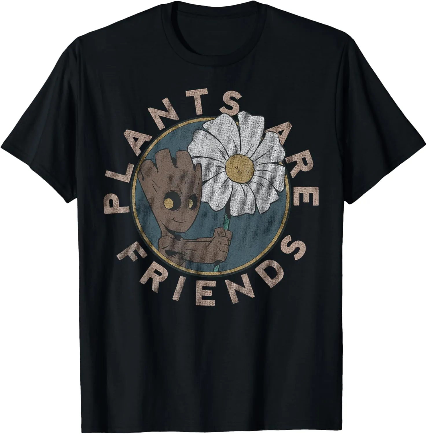 Marvel Guardians Of The Galaxy Groot Plants Are Friends T-Shirt