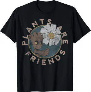 Marvel Guardians Of The Galaxy Groot Plants Are Friends T-Shirt