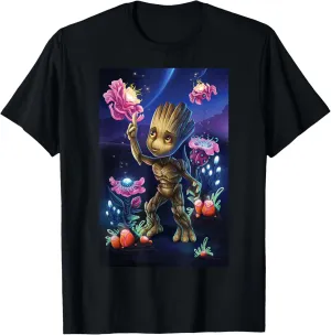Marvel Guardians Of The Galaxy Groot Plants T-Shirt