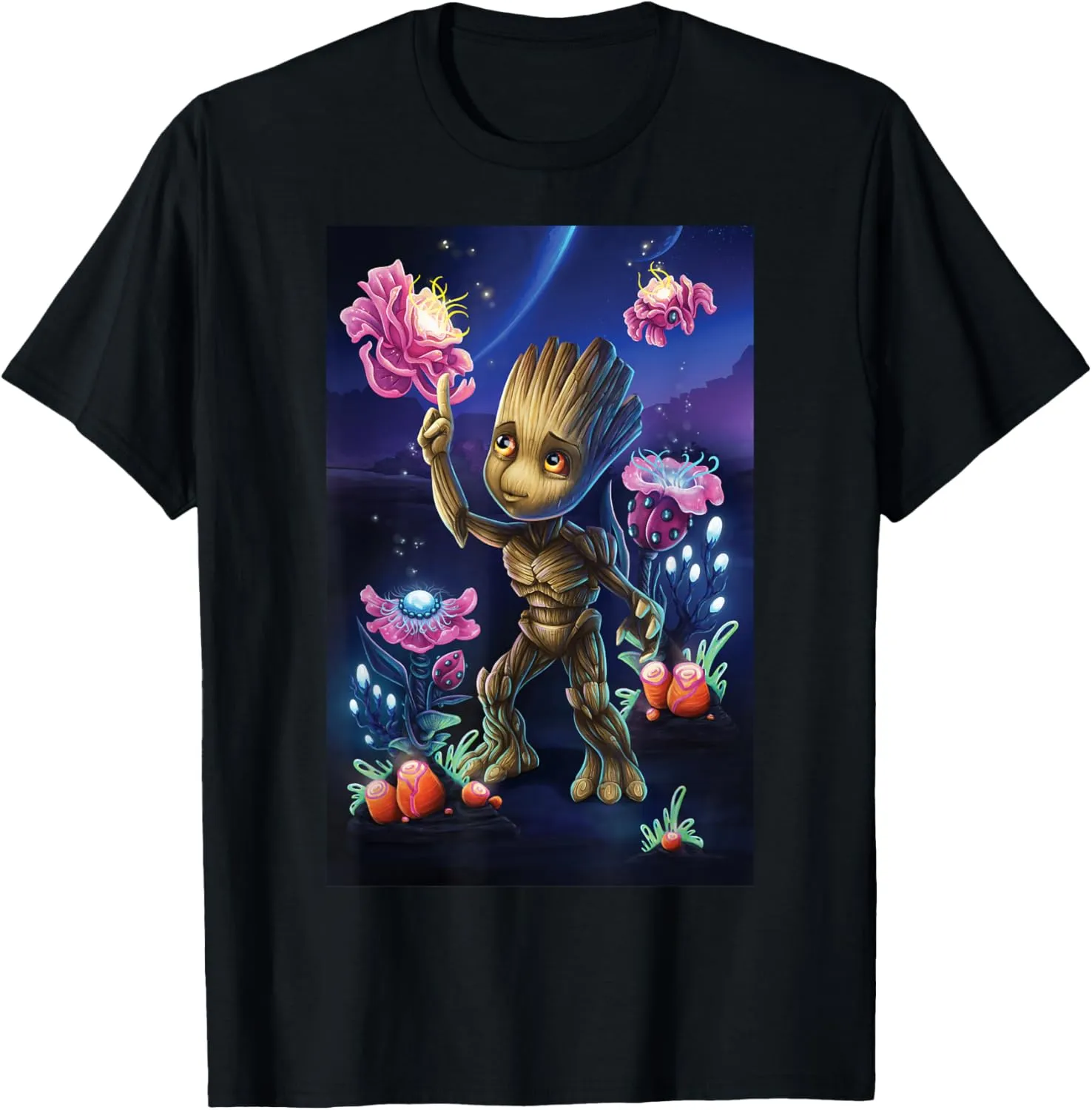 Marvel Guardians Of The Galaxy Groot Plants T-Shirt