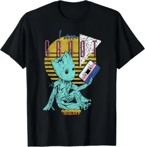 Marvel Guardians Of The Galaxy Vol 2 Baby Groot Retro 90's T-Shirt