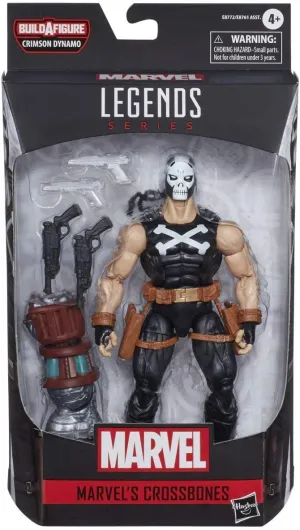 Marvel Hasbro Black Widow Legends Series 6-inch Collectible Crossbones Action Figure Toy, Premium Design, 4 Accessories, Ages 4 and Up