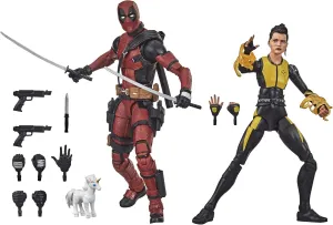 Marvel Hasbro Design and 13 Accessories Legends Series X-Men 6-inch Collectible Deadpool and Negasonic Teenage Warhead Action Figure Toys
