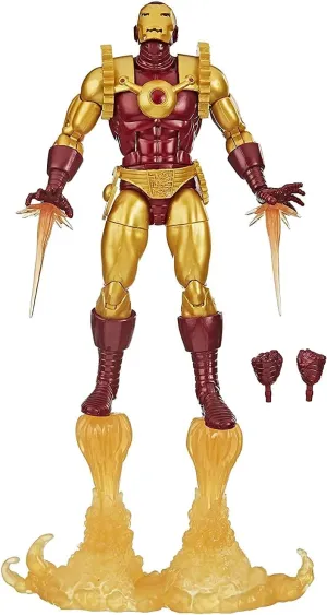 Marvel Hasbro Legends Series Iron Man 6-inch Collectible Action Figure Iron Man 2020 Toy, Premium Design and 8 Accessories, Ages 4 and Up