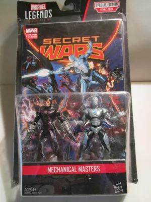 Marvel Legends Secret Wars Mechanical Masters Comic Book 2 Pack