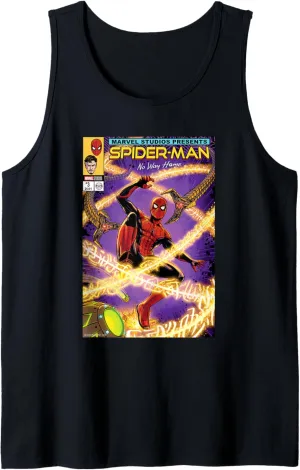 Marvel Spider-Man: No Way Home Doc Ock Comic Cover Homage Tank Top