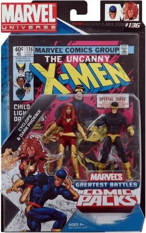 Marvel Universe Comic Packs: Cyclops and Dark Phoenix