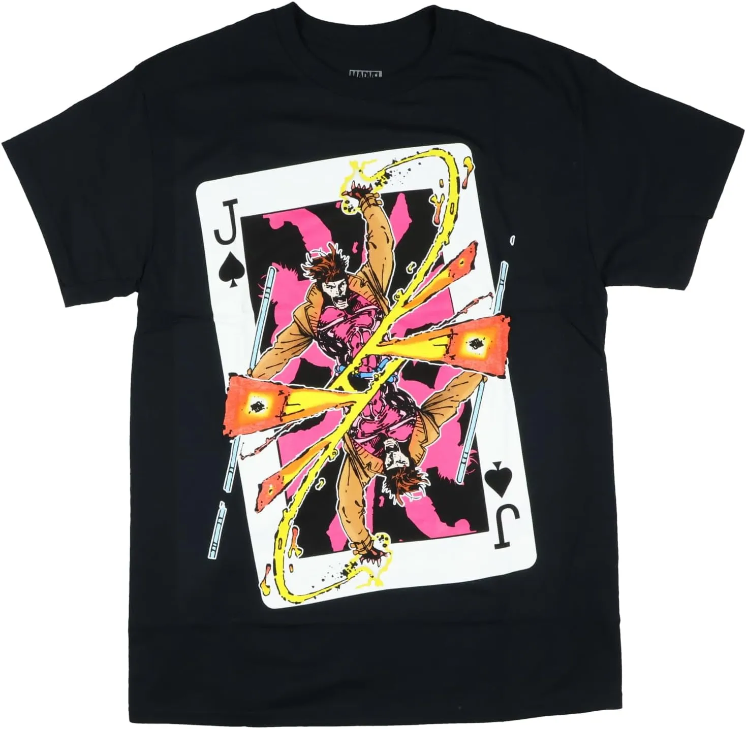 Marvel X-Men Gambit Jack of Spades T-Shirt