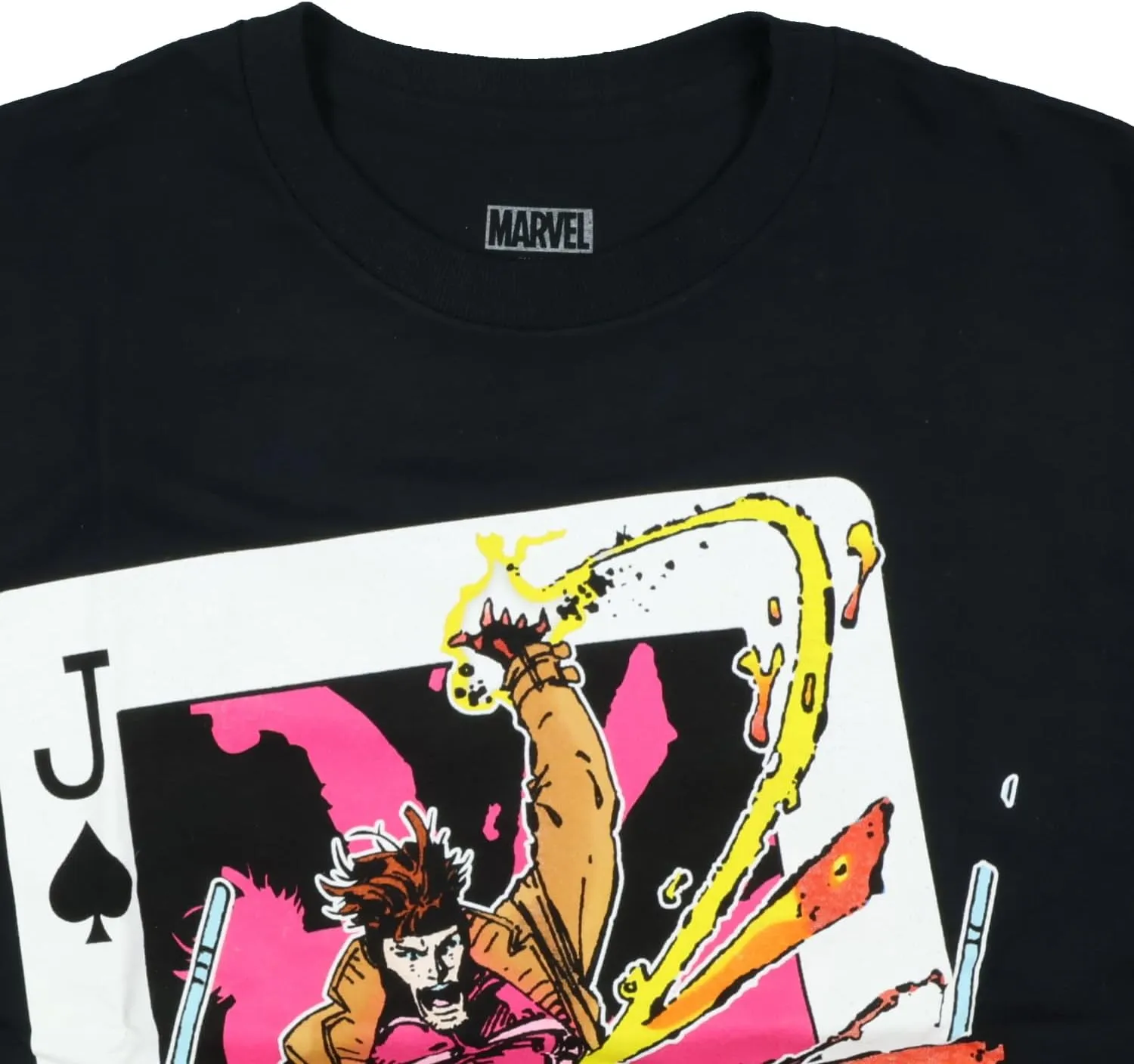 Marvel X-Men Gambit Jack of Spades T-Shirt