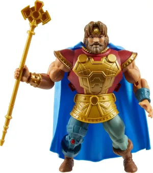 Masters of the Universe Origins Action Figure & Accessory, Rise of Snake Men King Rando & Mini Comic Book, 5.5 inch
