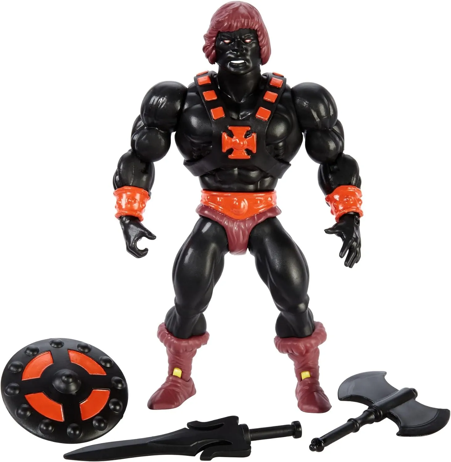 Masters of the Universe Origins Anti-Eternia He-Man Action Figure with Accessories, Collectible Gift for Motu Fans Ages 6 Years & Older