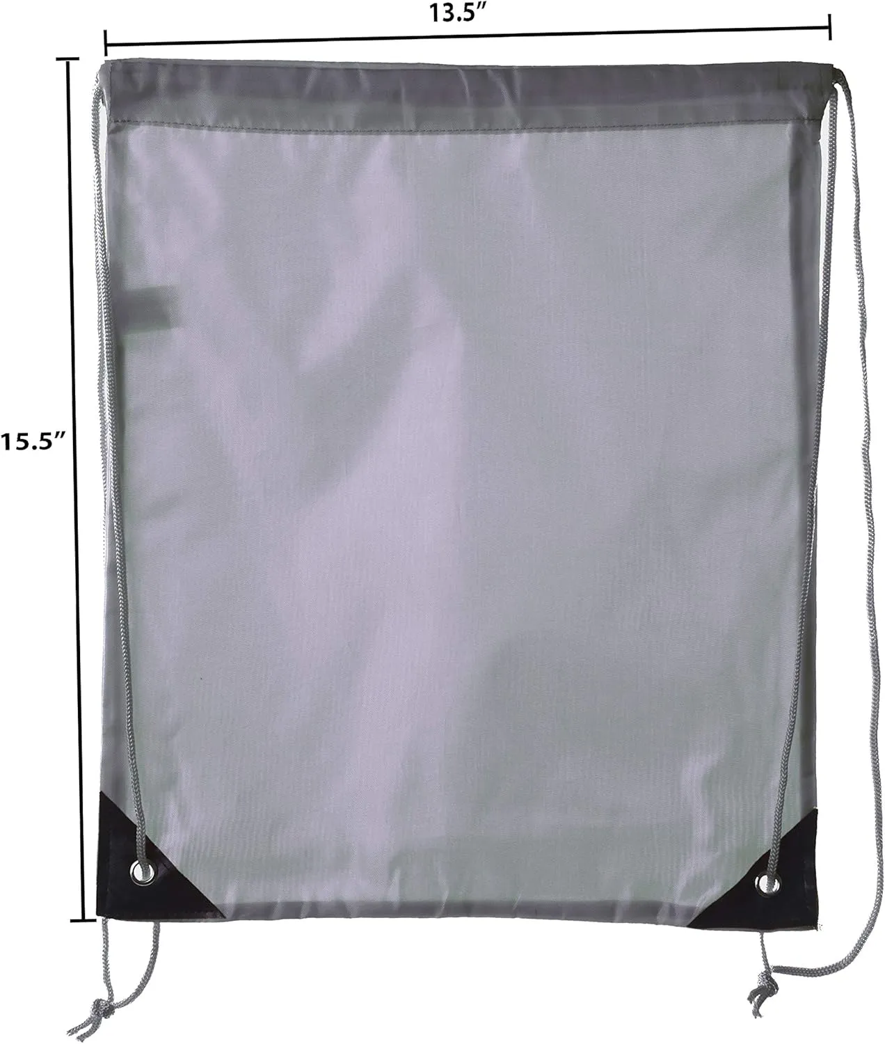 Mato & Hash Drawstring Bulk Bags Cinch Sacks Backpack Pull String Bags | 15 Colors | 1PK-100PK Available