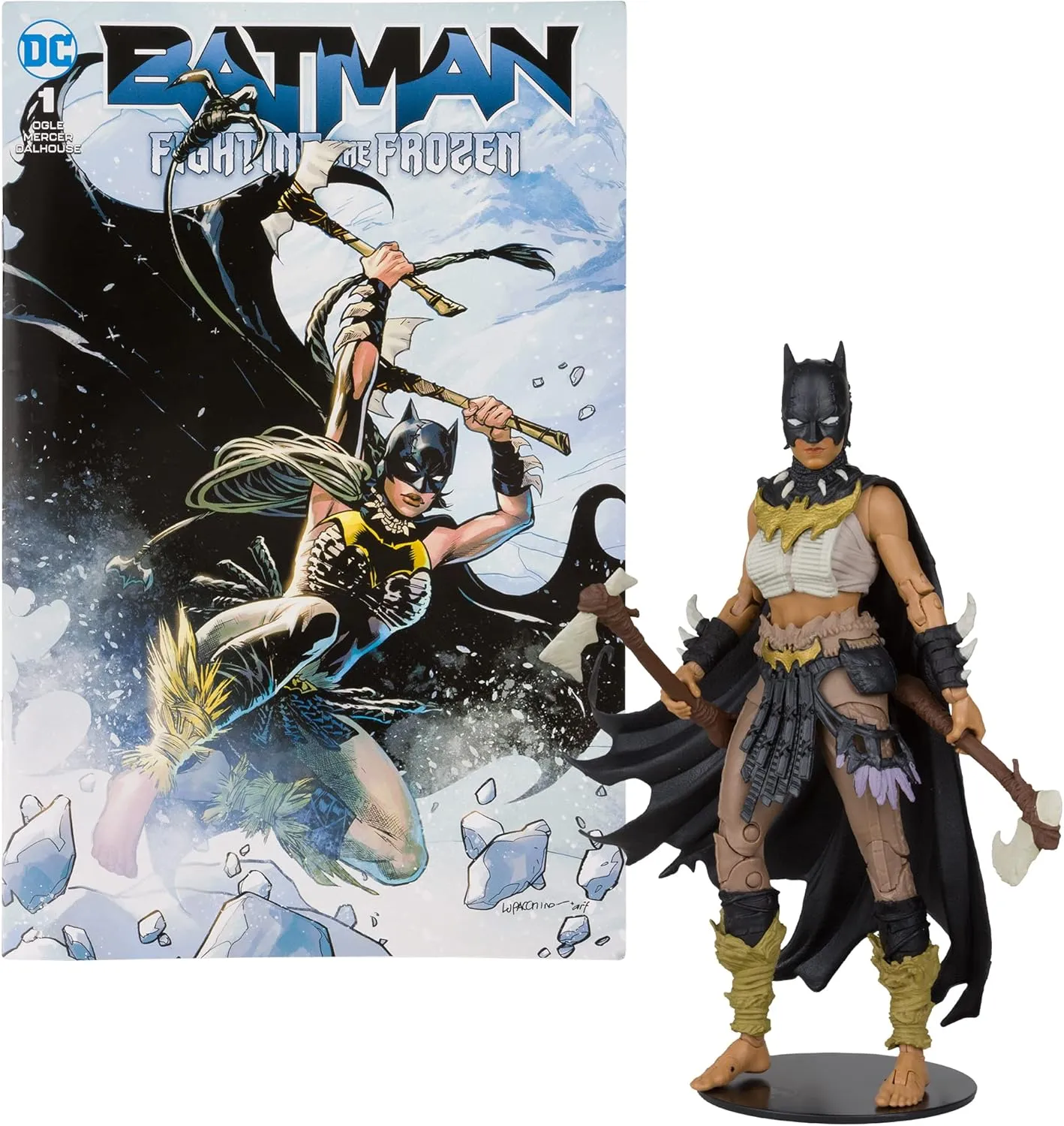 McFarlane Toys - DC Direct Page Punchers Batgirl 7in Action Figure with Batman Comic