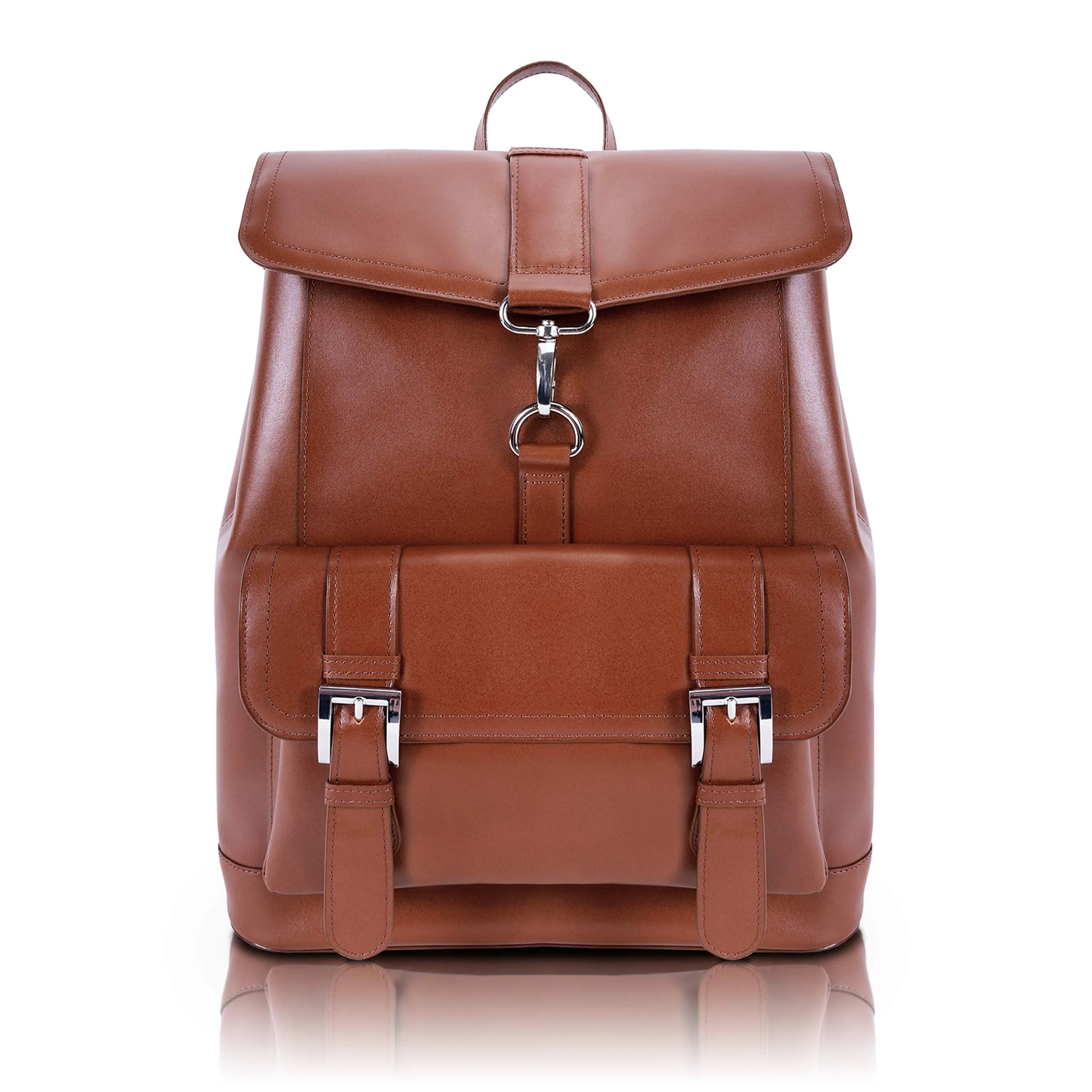 McKlein USA Hagen 15" Leather Laptop Backpack