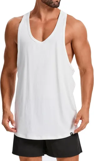 Men's Bodybuilding Stringer Tank Top Sleeveless Gym Shirts