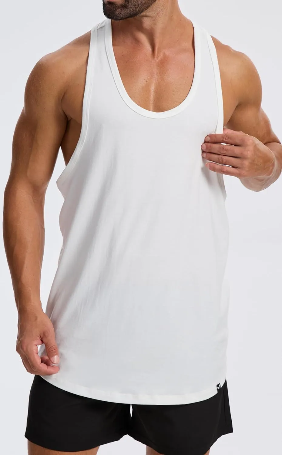 Men's Bodybuilding Stringer Tank Top Sleeveless Gym Shirts