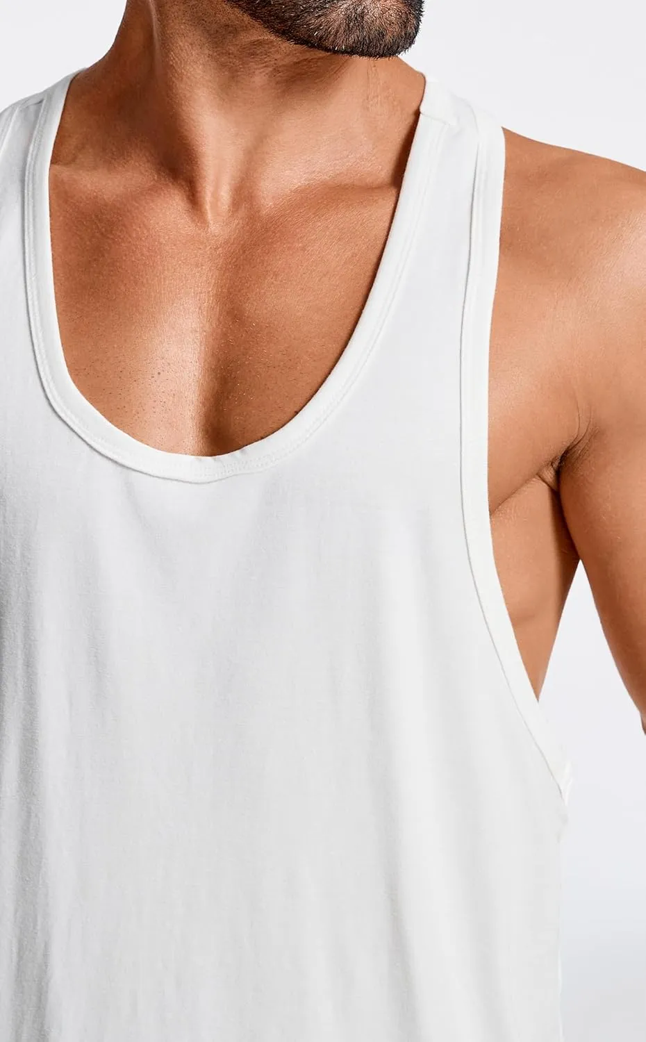 Men's Bodybuilding Stringer Tank Top Sleeveless Gym Shirts