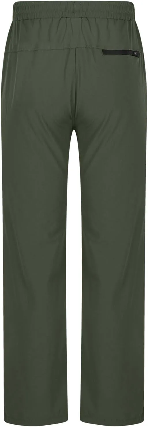 Mens Joggers Athletic Lightweight Active Sweatpants Drawstring Trendy Travel Casual Sport Running Pants with Pockets