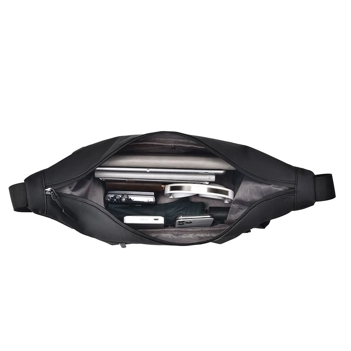 Men's Waterproof Oxford Messenger Bag - Large-Capacity Shoulder Bag