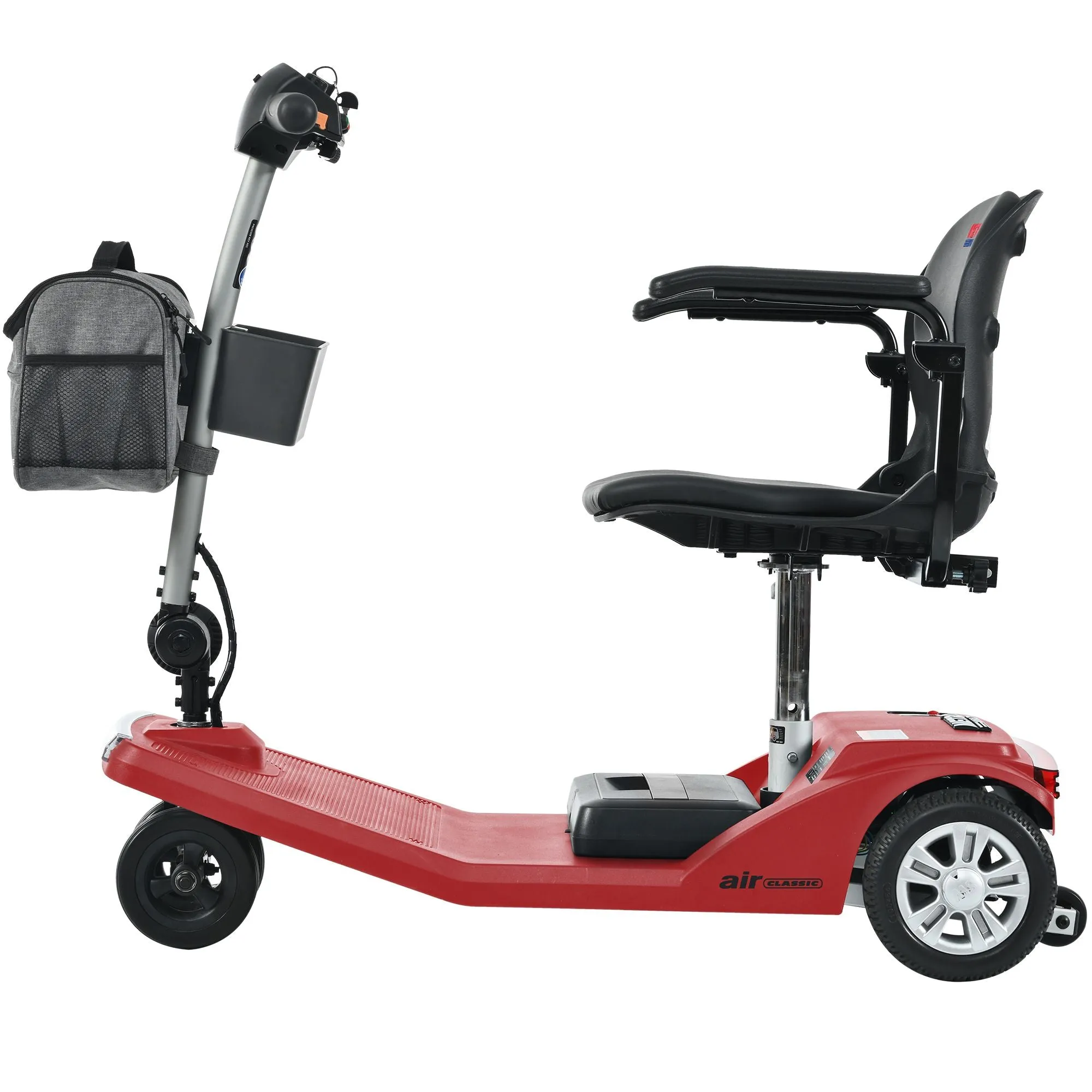 Metro Mobility Scooters, Super Lightweight Foldable Electric Mobility Scooter for Adults and Seniors, Aluminum Frame 33lbs Only Airline Approved with Detachable Lithium Battery