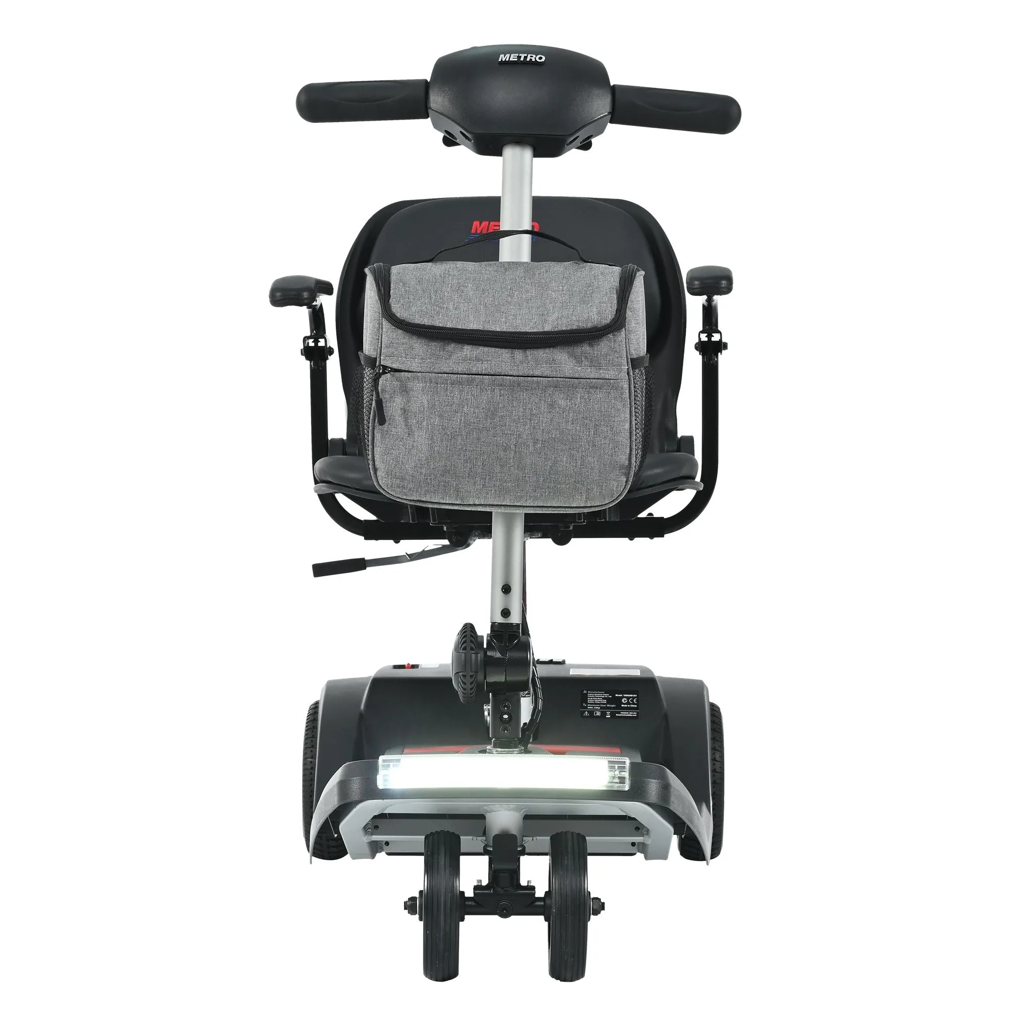 Metro Mobility Scooters, Super Lightweight Foldable Electric Mobility Scooter for Adults and Seniors, Aluminum Frame 33lbs Only Airline Approved with Detachable Lithium Battery