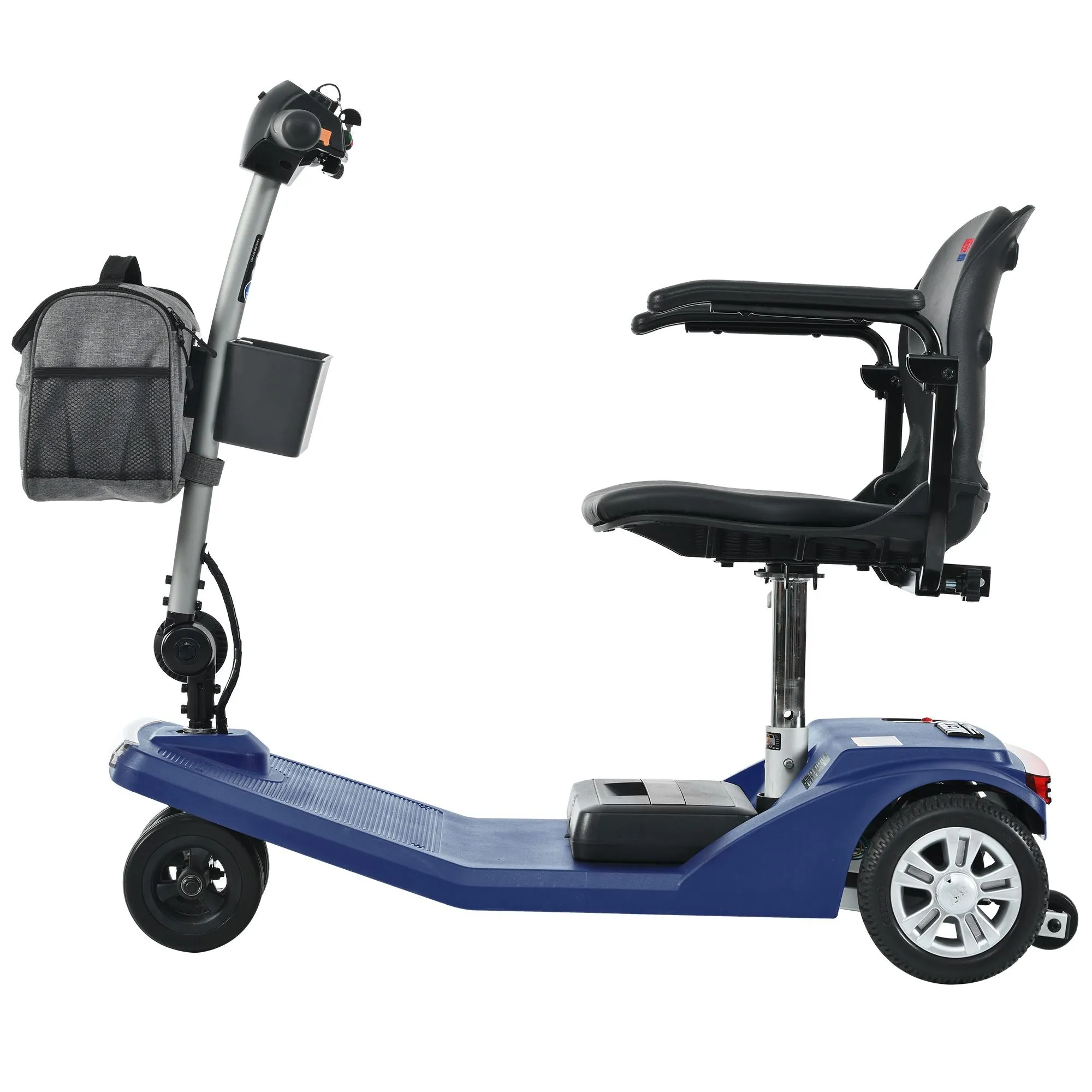 Metro Mobility Scooters, Super Lightweight Foldable Electric Mobility Scooter for Adults and Seniors, Aluminum Frame 33lbs Only Airline Approved with Detachable Lithium Battery